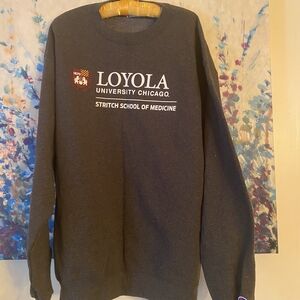 Champion Dark Gray Crewneck Sweater